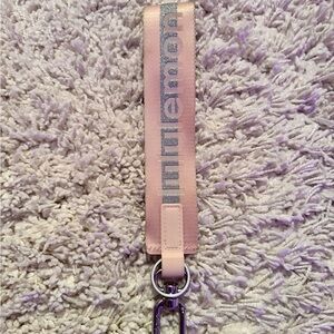 Lululemon Athletica Pink Wristlet